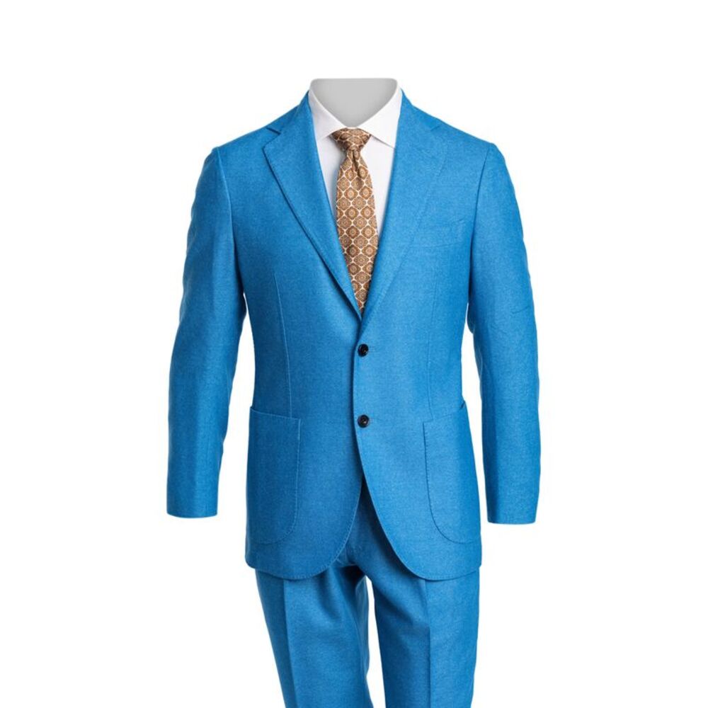 Sartorio Solid Virgin Wool-Silk Suit